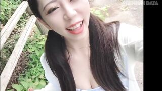 FC2PPV 1478138 超可愛い水着ギャルと野外で露出ハメ撮り！ガチに見つかりかけてホテルに避難…からの前戯なし即生 jav