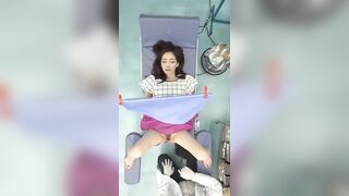 산부인과 의사의 돌발 행동에 난감한 미녀 jav