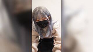 귀여운 파란머리녀 영상 몇개 jav (7)