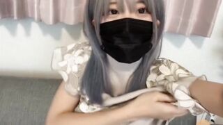 귀여운 파란머리녀 영상 몇개 jav (8)