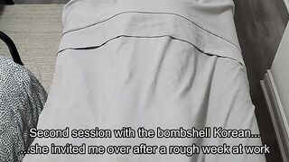 외국에서 성감 마사지 받는 한국녀