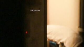 Peeping on a female college student bathing ipcam