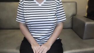 FC2PPV 911817 ★初撮り☆Fカップ爆乳アスカちゃん19才！☆1現役ＪＤと初カラミでいきなり電マでイキまくり！ドスケベ露呈で大興奮のナマ中出 jav