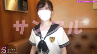 FC2PPV 1559602 10 某手コキ専門店ランキング上位のアイドル級清純美少女JDが初ハメ撮り jav