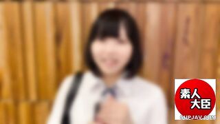 FC2PPV 4692119 黒髪ショートが眩しい“のあちゃん”！敏感すぎて“中出し”志願♪ 儚く純粋な地味カワパイパン乙女に jav