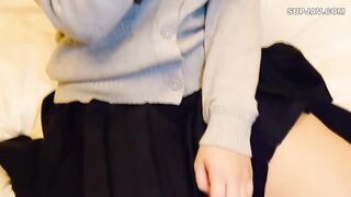 FC2PPV 4659438 【無・制服コス】先着割780pt・根暗な大人しい子が裏垢でストレス発散！オジの精液を生中出し【特典で高画質】 jav