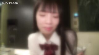 FC2PPV 4712368 【無修正】アイドル顔の清楚系黒髪ロング【19歳】制服ハメ撮り!! jav