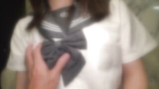 FC2PPV 4722880 【無修正】 川似のドМな制服美女のかわいいお口の奥までご奉仕イラマでオジサンちんぽ秒速フル勃起・濃厚フェラで口内射精 jav