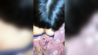 부끄럼 타는 일반인 소녀 섭외 자지로 괴롭히기