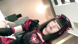 FC2PPV 4749192 172cm美脚のあのコと、黒いエロナース服で踏まれてハメて中で出して jav