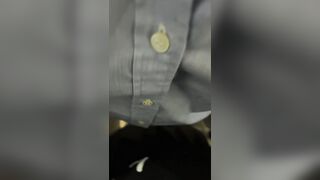 【忍射Ep89】江戸の青チェに触りとぶっかけ。車内にて jav jvip