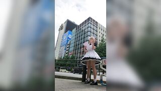vol.1　客引き中のア⚪︎バのメイド店員に突撃してみた。 jav jvip ipcam