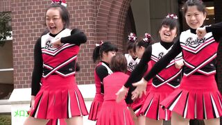 祭りだチア vol.84 赤色アンスコと桃色アンスコの共演！？JD応援団チアリーディング jav jvip ipcam