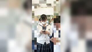 [4K]巨乳JKちゃんに仕掛けたカメでフロントもろ差しに成功!! jav jvip ipcam 5