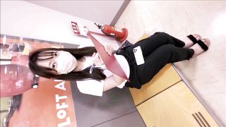 【おっぱい痴かん49後編】早く終わって…という感じのコが生おっぱい、お尻、指入れまでされてしまいましたw jav jvip