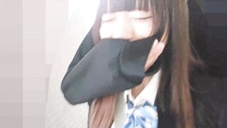 （全顔出70分）「ギモヂイィッ」と何度もイクG乳超スタイル良い可愛い敏感JKに汚精子中田氏 jav jvip