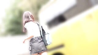 【祝！海開き】駐車場ビキニ着替え隠し撮り 4名 胸チラ具チラ ipcam