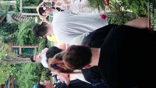 4K 比基尼泳装 天目湖水世界 #龙虾 拍摄花絮 网红车模 아주르 레인 수영복 비키니 swimsuit bikini アズールレーン 비키니 룩북 ipcam 2