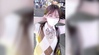 【過去最高出資】”芸能スカウト殺到”の超美形ハーフ18歳に人生初のピル無し生中出し。制服姿で出演　90分超え4K高画質撮影希少映像。 jav jvip 1