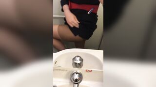 【巨匠がまとめた】航空大学校客室乗務員志望生のトイレ盗撮❤️客室乗務員のおまんこ超鮮明写真＋各航空会社客室乗務員の隠し撮り写真 jav jvip (41)