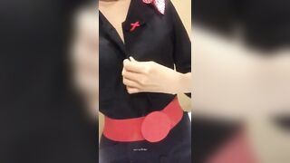 【巨匠がまとめた】航空大学校客室乗務員志望生のトイレ盗撮❤️客室乗務員のおまんこ超鮮明写真＋各航空会社客室乗務員の隠し撮り写真 jav jvip (9)