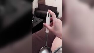 ti〇tokerさん、おたま挿入とバイブの２点責めで悶絶連続イキしてしまうｗｗ jav jvip (2)