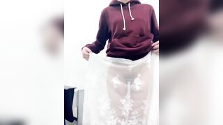 digi-tents_webcam_280 ライブでポロリしてめっちゃ照れるJD, 生の3人組が並んで○はだかに！, 「下はいてないの忘れてた」慌てふためくｃ jav jvip 2 (19)