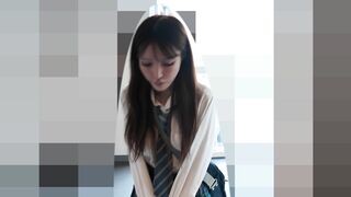 スジマン2名！ノーパン登校３名のエレベーター盗撮 jav jvip