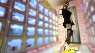 ミニスカ×尻撮 No.69 極嬢モデル級美女のプリップリのエロ尻と美脚を粘着［後編］ ipcam