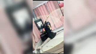 バレエダンサーのオーダーメイド流出❤️若々しいボディ、引き締まったボディ、開脚 jav jvip (1)