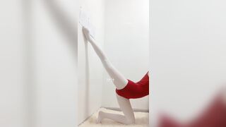 バレエダンサーのオーダーメイド流出❤️若々しいボディ、引き締まったボディ、開脚 jav jvip 2 (3) 2