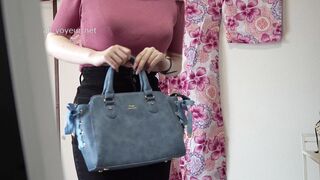 【2アングル】プレミアS級！20の巨乳Gカップと2アングルのおっぱい!!際どい極小下着で何度もポジ直しを繰り返す【4K】 jav jvip