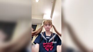 金髪ツインテール女子大生エロイブ jav jvip (3)