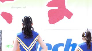 祭りだチア vol.91 【4K】 可愛らしいKチアダンス！続編 腰振りで三角地帯がチラッと見えて最高です ipcam