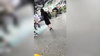 [乗車記録105]朝の電車で知らないうちに標的にされるスーツ姿のS級アイドル美女 jav jvip