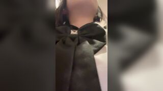 【動画4本約20分】色々な所で露出するド変態巨乳のお姉さん jav jvip (3)