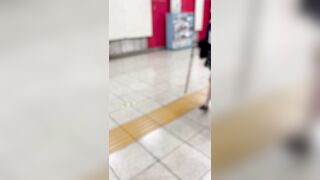 JK盗撮日記188　ソロとしては初登場！！スタイル抜群なのに胸は大きい激カワ童顔ポニテJKを電車内で盗撮【※完全主観22分超撮影 jav jvip