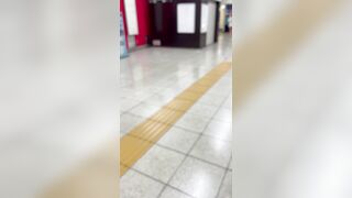 JK盗撮日記186　今回は、金髪として登場！！休日JKスタイルの激カワ美脚モデルJKを電車内で盗撮【※完全主観27分超撮影】 ipcam