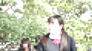 《潮吹き5回》【電車チカン】★丸襟ボレロにツインテのお嬢様を駅のト○レで全裸にして公衆中出し★この可愛さで5連続潮吹き jav jvip