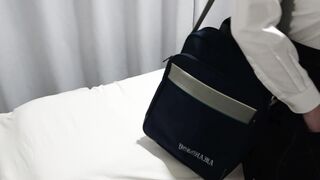 推定Hカップ！美爆乳をお持ちのガチJK患者さんの心電図検査。運動負荷試験で巨大地震 jav jvip (1)