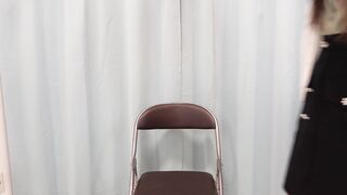 黒髪ロング美女にセクハラ検診♡ワクチン接種で美乳を揉みしだき♡【パンチラ／病院】 jav jvip