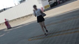 フェラチオ口内発射(美脚ココナちゃん車内パート２) jav jvip