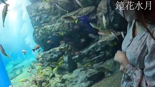 FC2PPV 4777476 【Ｇカップ美女】まいちゃんのお友達めいちゃんと水族館デート！デート後即生中出し jav