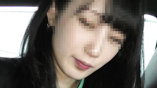 フェラチオ口内発射(キレ可愛女子の顔出し車内フェラ) jav jvip