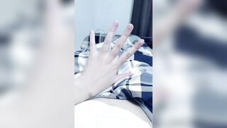 オナ沼にはまった処〇ｗ「一緒にいこう、、？」日韓ハーフちゃん自ら電動歯ブラシ取り行き連続昇天♪ jav jvip (1)