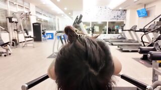 女神[フェイ・ジュエナ]最新のパーソナルフィットネストレーナー、ジムで発散 jav jvip