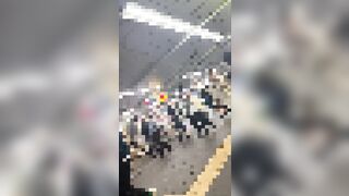 [乗車記録123]ミニスカスラパイ爆乳ちゃん。我慢汁でパンティぐちょぐちょに汚しちゃった jav jvip