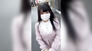 ミニスカワンピでお散歩したあとホテルで手を使わずにぱんつ脱ぎチャレンジ jav jvip