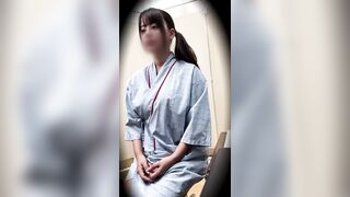 【おまけ動画付き】［超高画質］圧巻!!ハリ良すぎJカップ美爆乳ヤンママ健康診断 超美巨乳おっぱいを公認生揉み jav jvip (2)