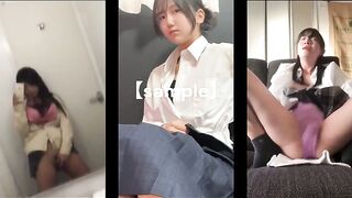 自撮り自慰行為　最終章 jav jvip (1)